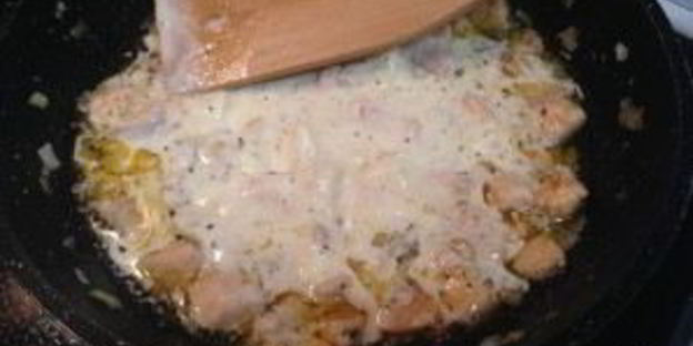 сливочно-рыбный соус