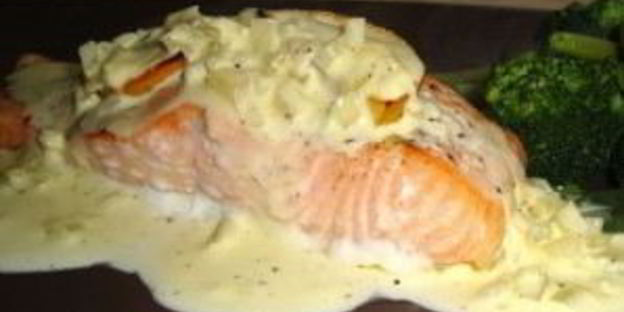 сливочный соус для лосося