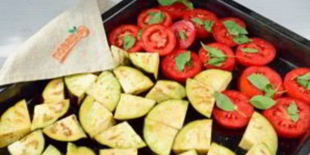 соус-дип из запеченных баклажан