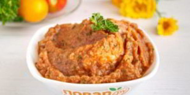 соус-дип из запеченных баклажан