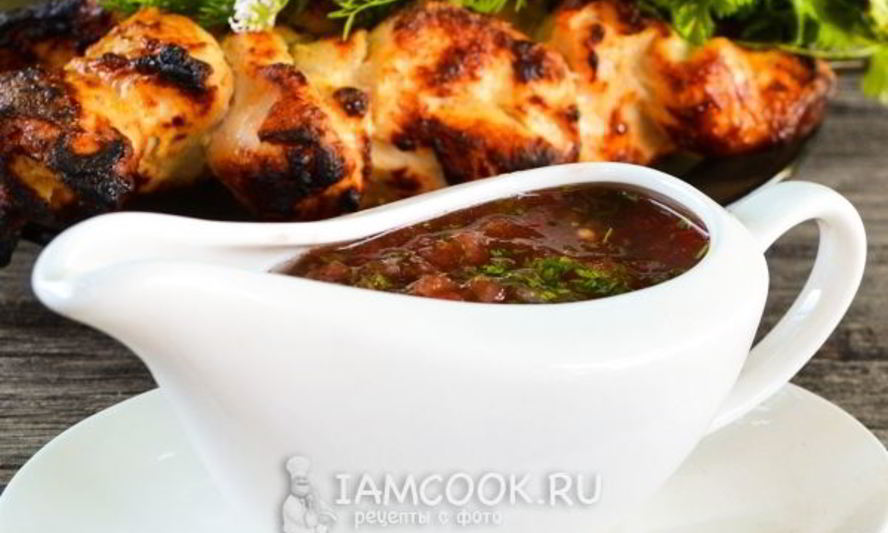 Рецепт соуса для шашлыка с кинзой
