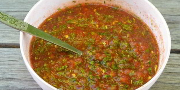 соус для шашлыка с кинзой