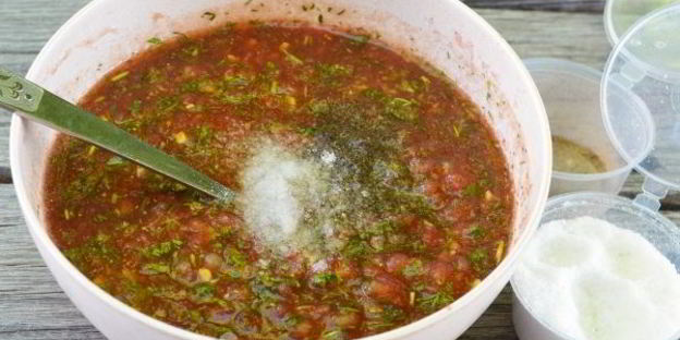 соус для шашлыка с кинзой