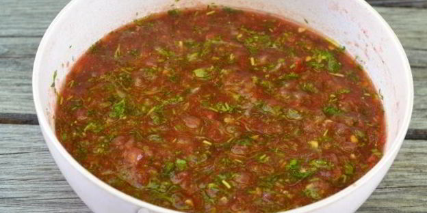 соус для шашлыка с кинзой