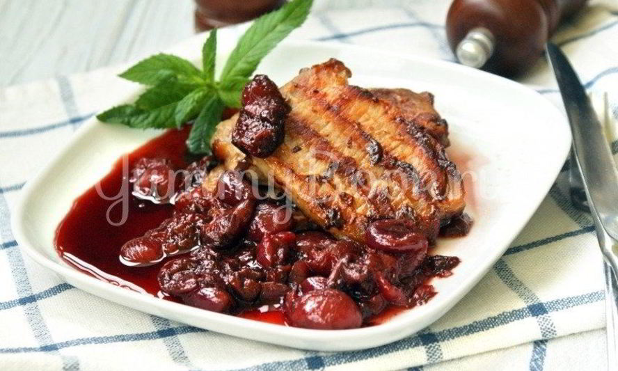 Рецепт соуса из черешни