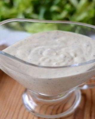 Соус из йогурта для салата