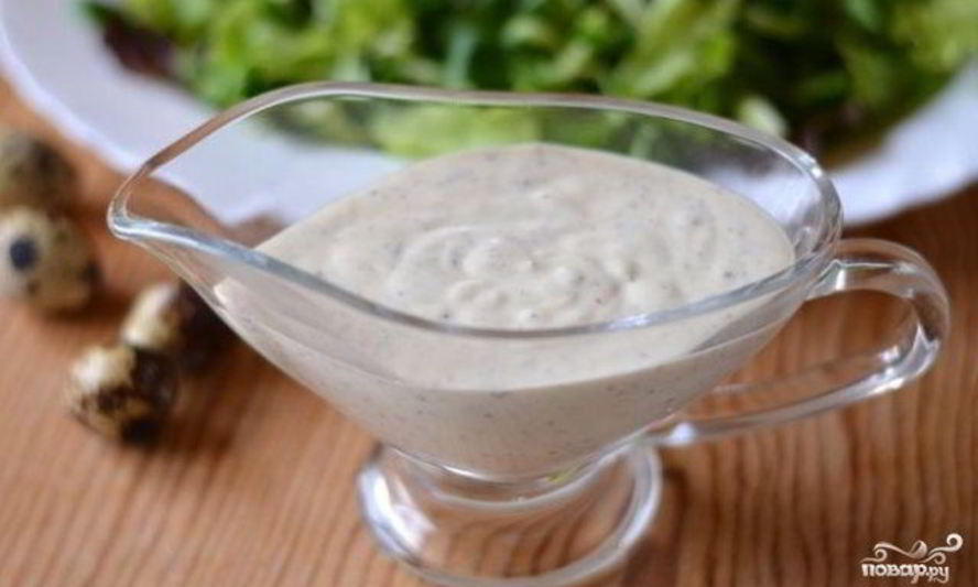 Рецепт соуса из йогурта для салата