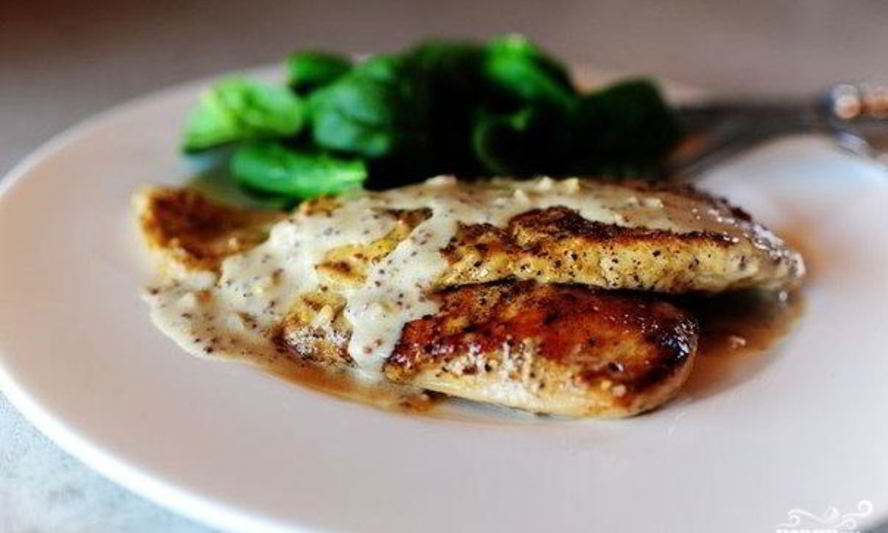 Рецепт соуса из сливок для курицы