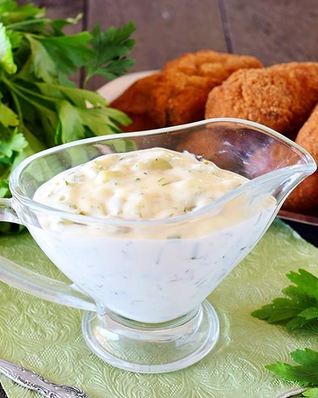 Соус к рыбным котлетам