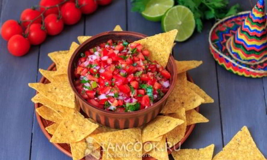 Рецепт соуса пико-де-гальо