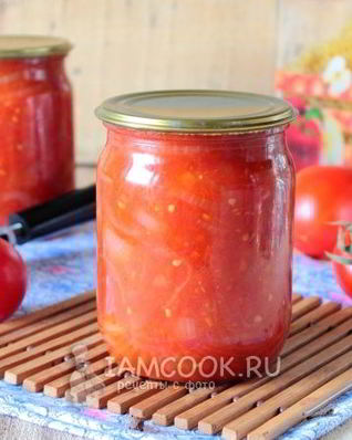 Томатно-луковый соус на зиму