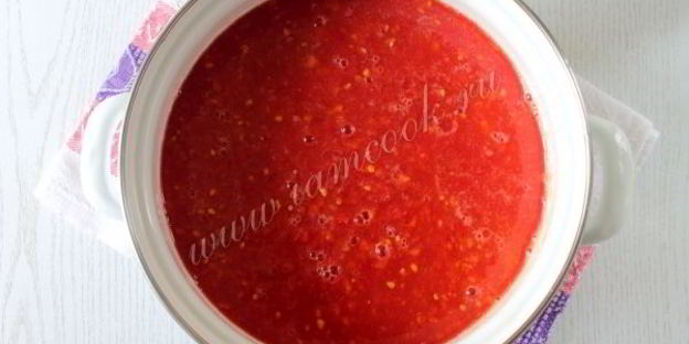 томатно-луковый соус на зиму