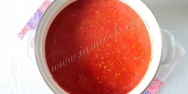 томатно-луковый соус на зиму