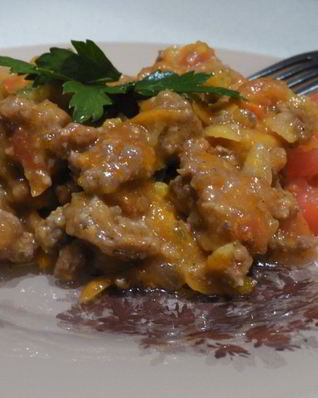 Томатно-мясной соус