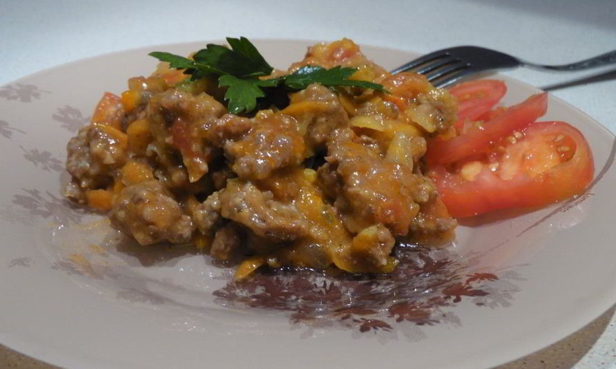 Рецепт томатна-мясного соус