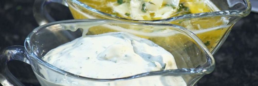 Зеленый немецкий соус