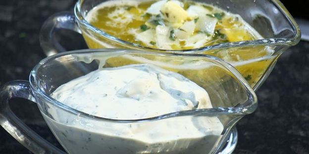 зеленый немецкий соус