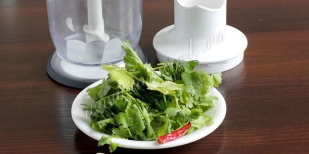 зеленый соус к рыбе и мясу