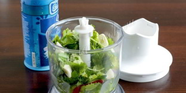 зеленый соус к рыбе и мясу