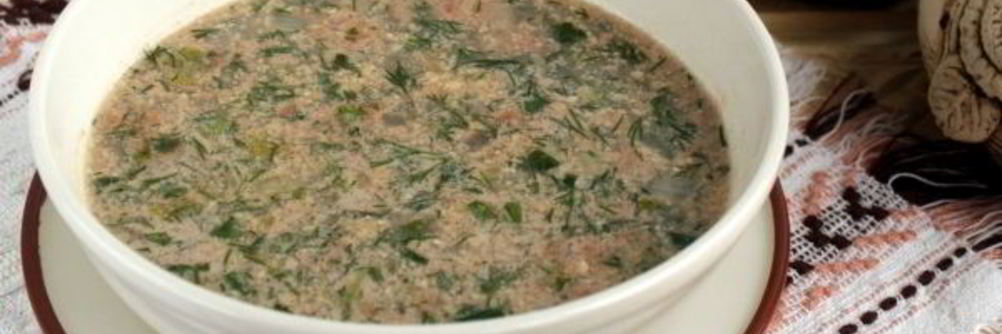 Армянский фасолевый суп Лобахашу