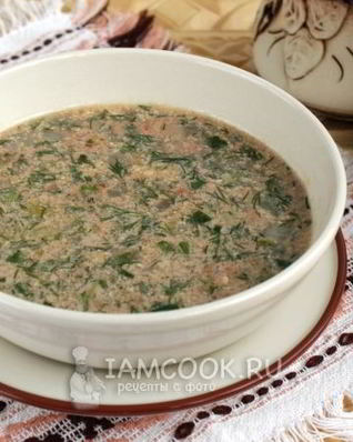 Армянский фасолевый суп Лобахашу