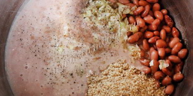 армянский фасолевый суп лобахашу