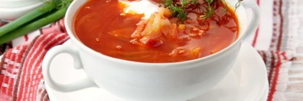 Борщ без мяса