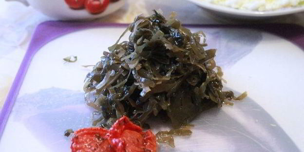борщ из морской капусты