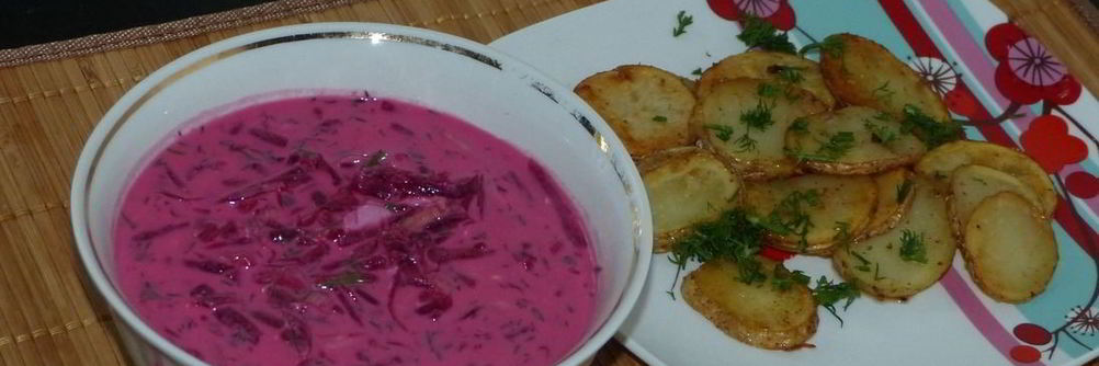 Борщ холодный