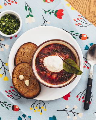 Борщ летний