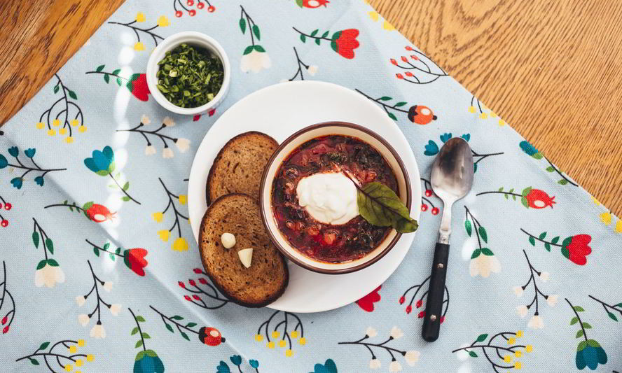 Рецепт борща летнего