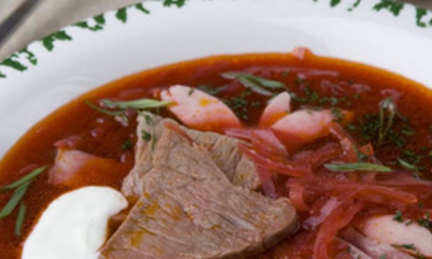 Рецепт борща московского