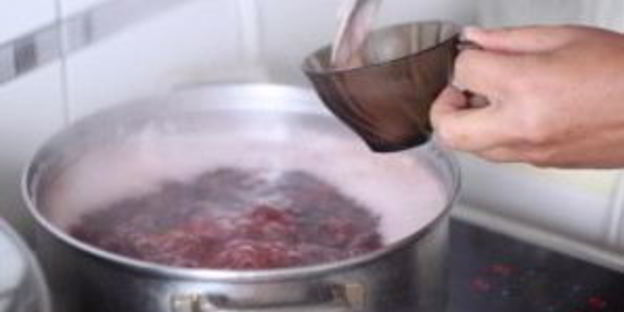 борщ на бобах