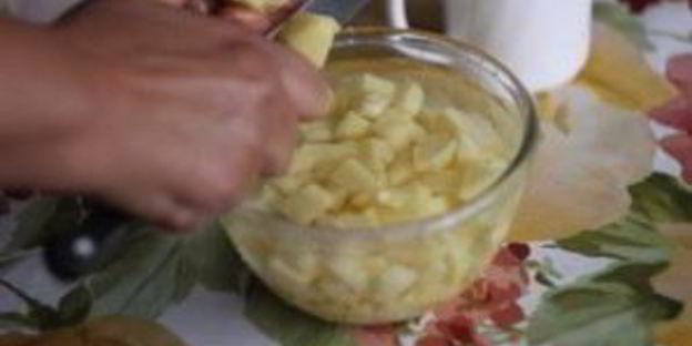 борщ на бобах