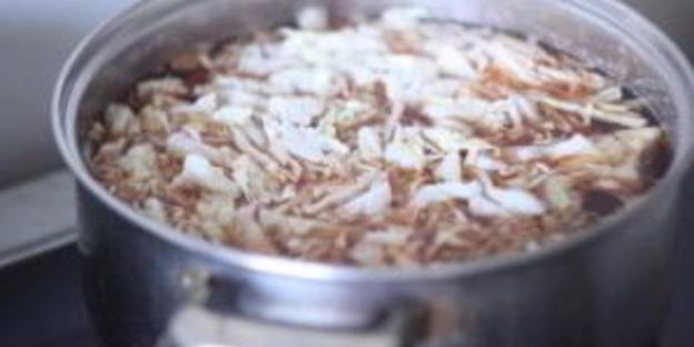 борщ на бобах