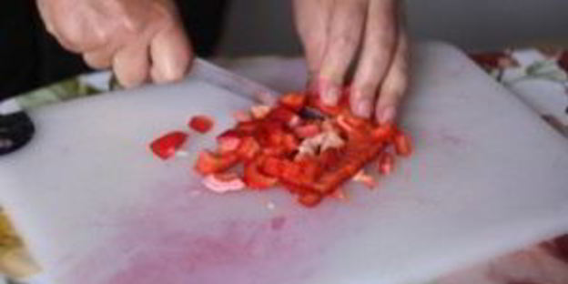 борщ на бобах