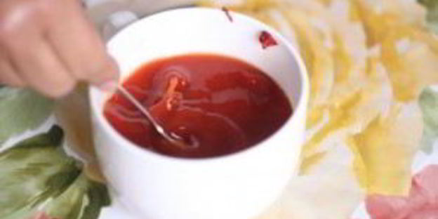 борщ на бобах