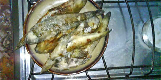 борщ с бычками и фасолью