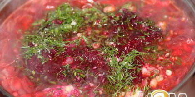 борщ с бычками по-одесски