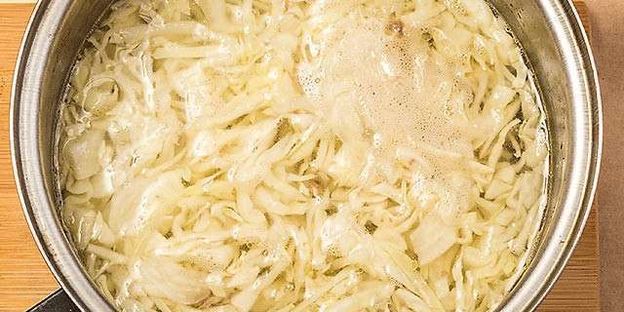 борщ с чесноком