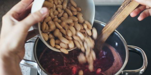 борщ с фасолью