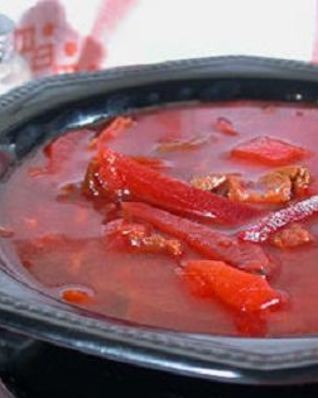 Борщ с грибами