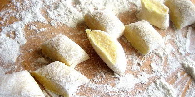 борщ с картофельными ньокками