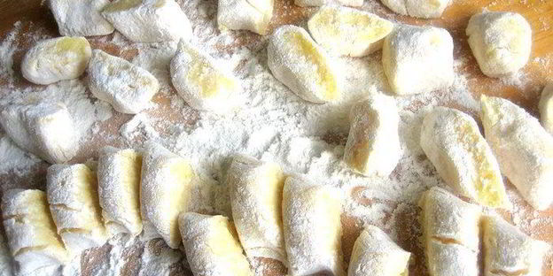 борщ с картофельными ньокками