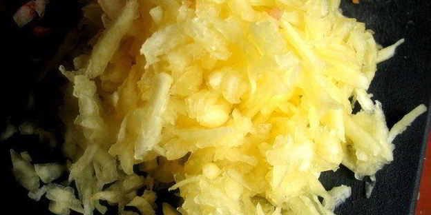 борщ с картофельными ньокками