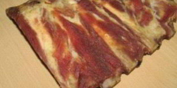 борщ с копчеными ребрышками