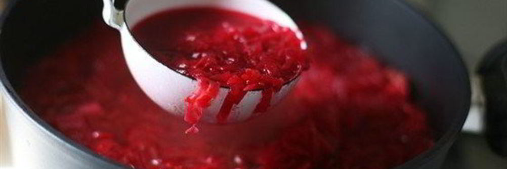 Борщ с курицей