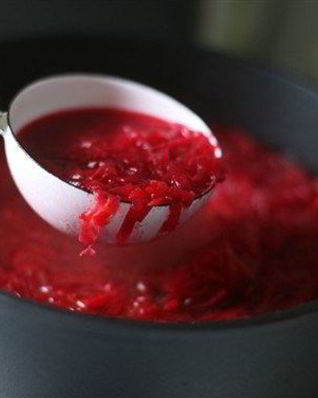 Борщ с курицей