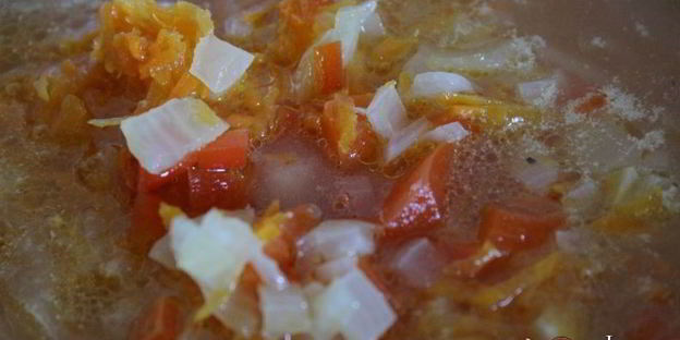 борщ с квашеной капустой