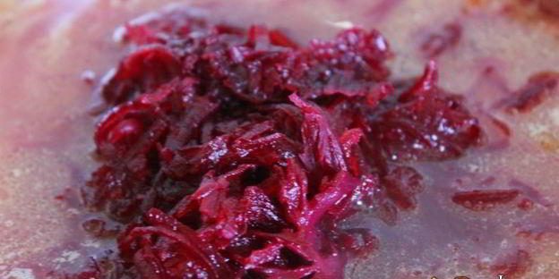 борщ с квашеной капустой